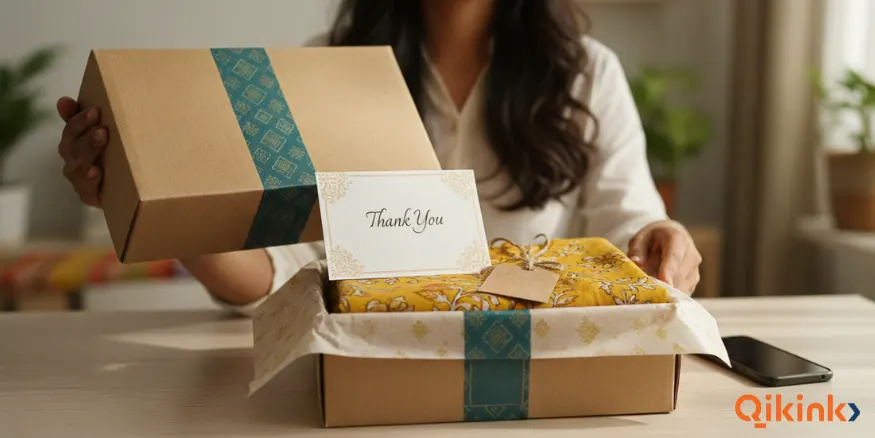 clothing branding and customer experience Qikink