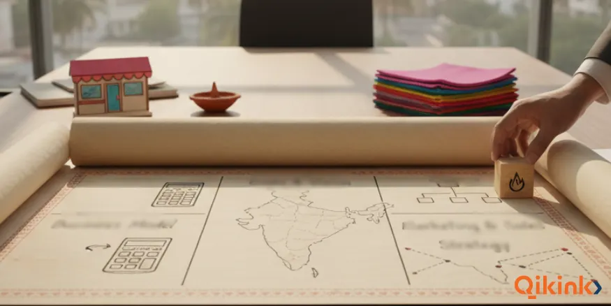 create your clothing business plan Qikink