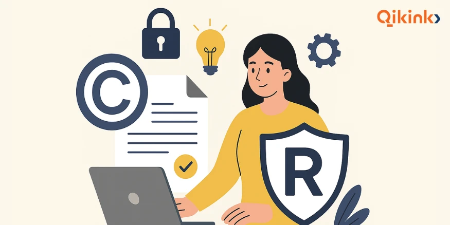 Dropshipping intellectual trademark property Qikink
