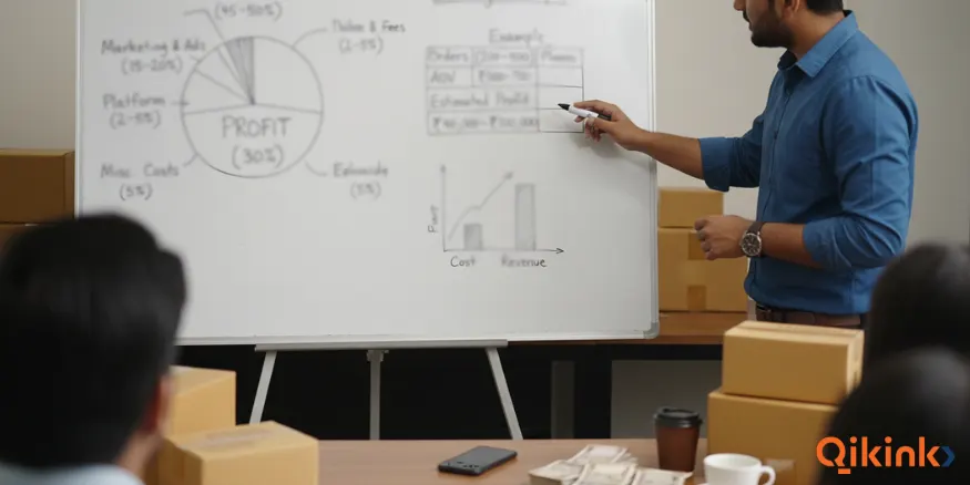 Dropshipping Revenue India Qikink