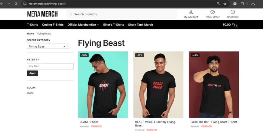 Gaurav Taneja mera merch influencer Qikink