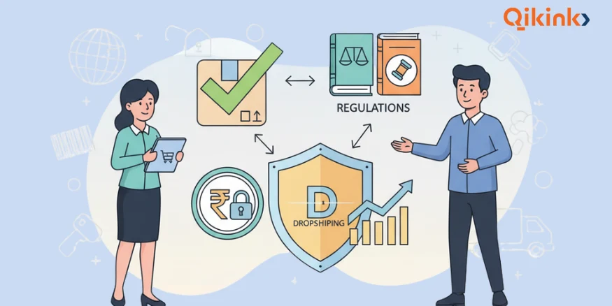 is Dropshipping Legal? Qikink