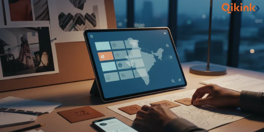 Name your clothing brand identity Qikink