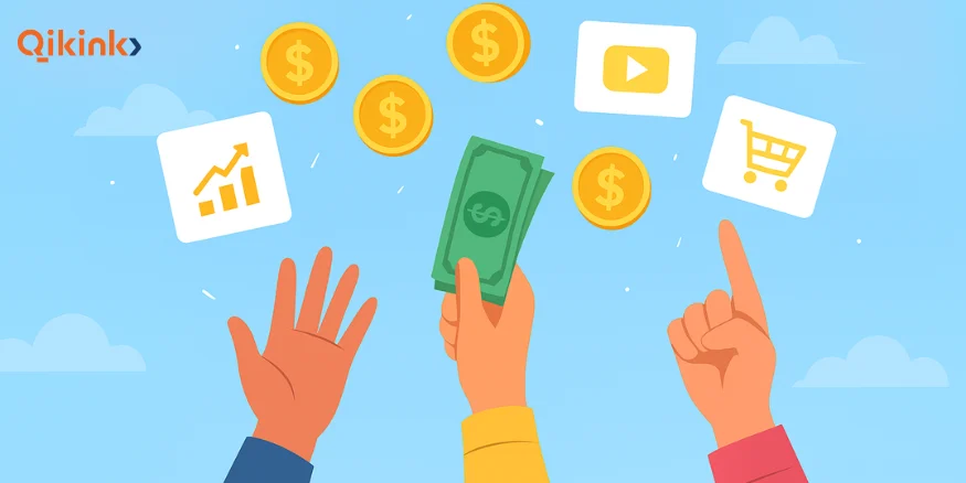 Passive income ideas for students Qikink