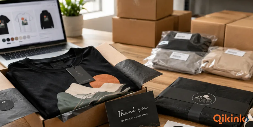 Branding and Customisation Print on Demand vs Dropshipping Qikink