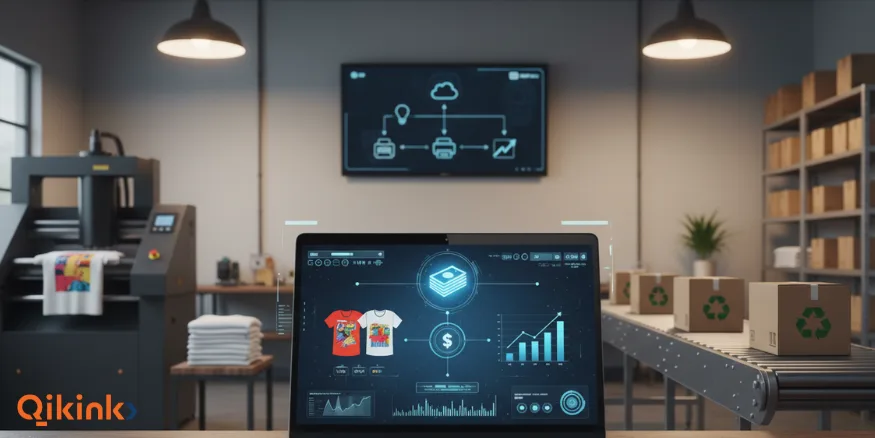 profitability of custom tshirt printing Qikink