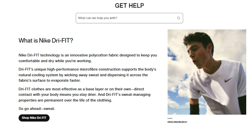 What is Dri Fit Qikink