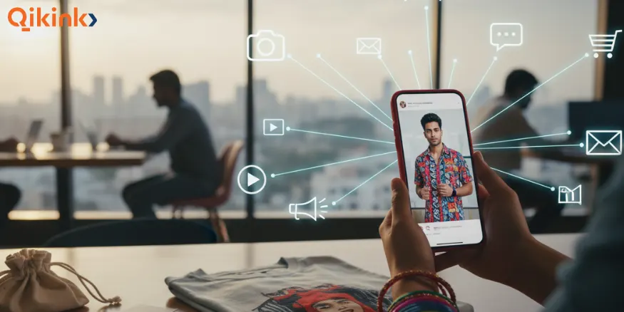 your clothing brand marketing strategy Qikink