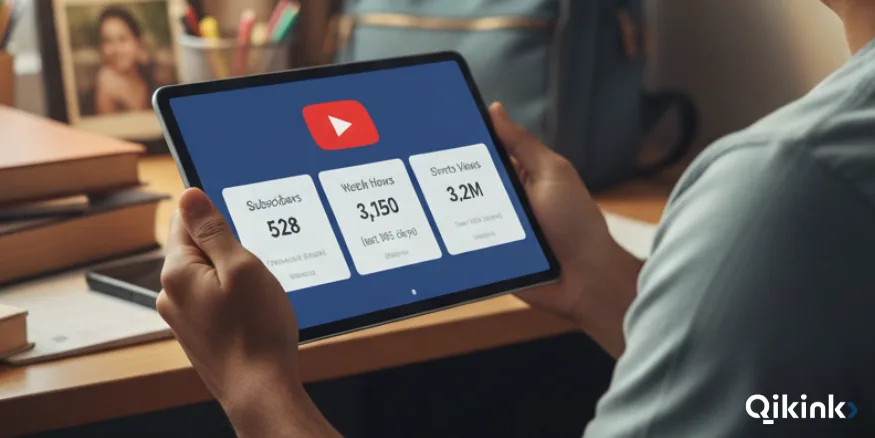 YouTube monetization passive income Qikink