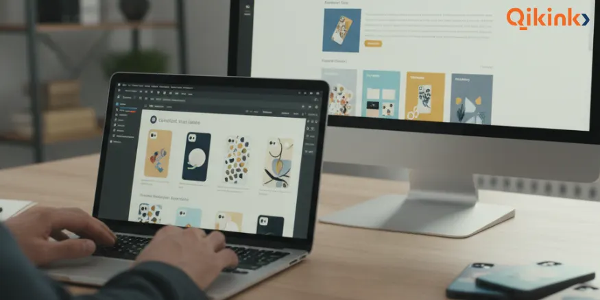 Create an online store to sell phone cases Qikink