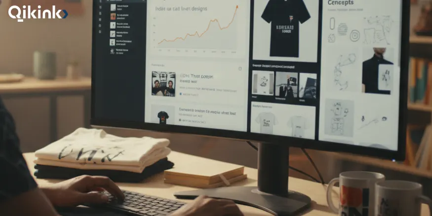 Validate Print on Demand Design Ideas Qikink