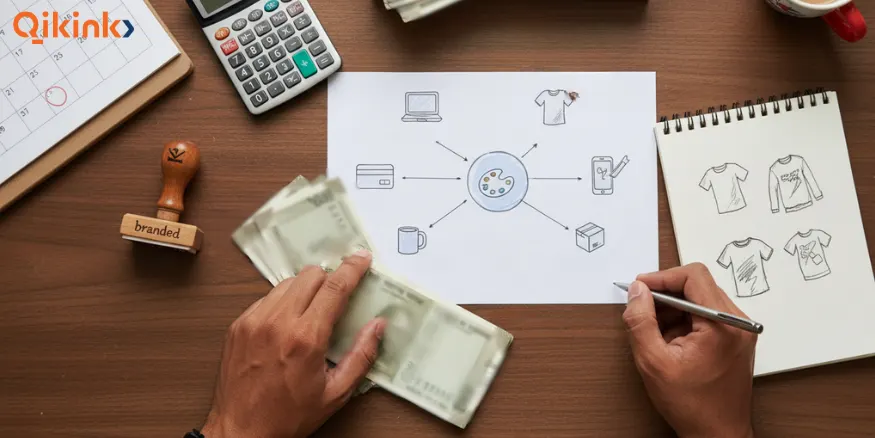 What is the cost of print-on-demand? Qikink