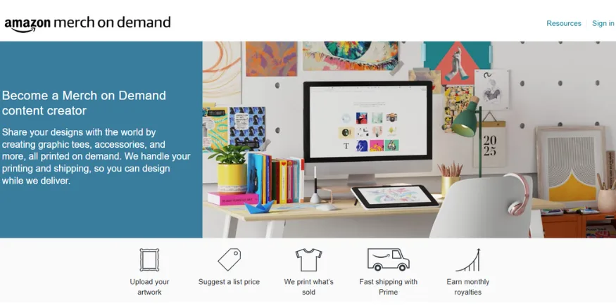 Amazon Merch on Demand Qikink