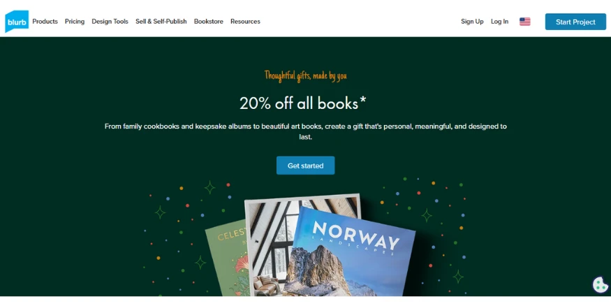 Blurb print on demand books Qikink