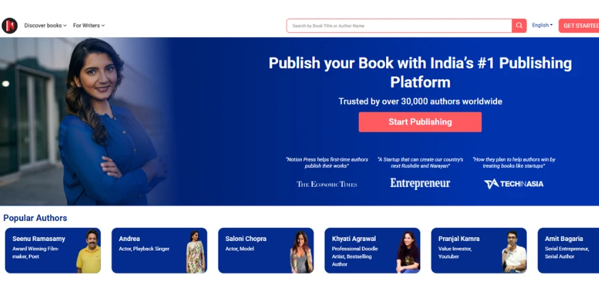 Notion press print on demand Qikink