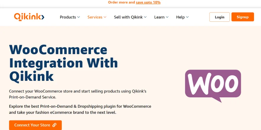WooCommerce with Qikink