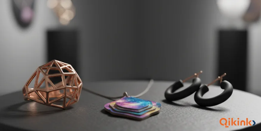 Jewelry and rings 3d print on demand Qikink