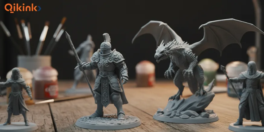 miniatures 3d print on demand qikink
