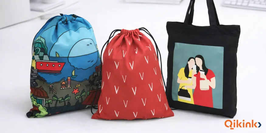 bags welcome kit idea Qikink