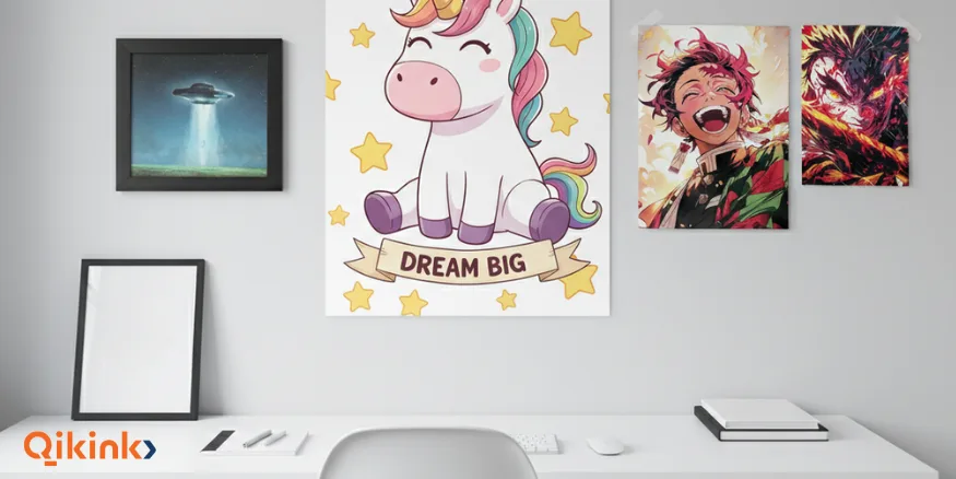 posters and frames welcome kit idea qikink