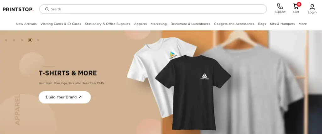 Printstop print on demand website India