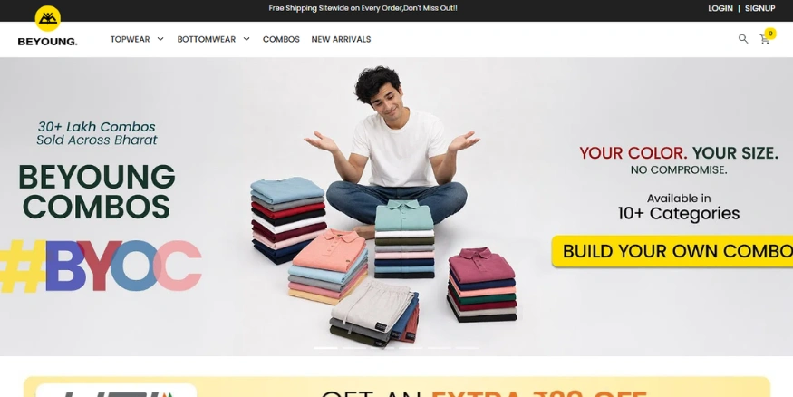 Be Young D2C Brand India