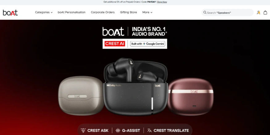 boAt Lifestyle D2C brand India