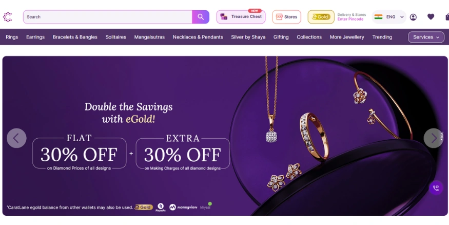 Caratlane D2C brand India