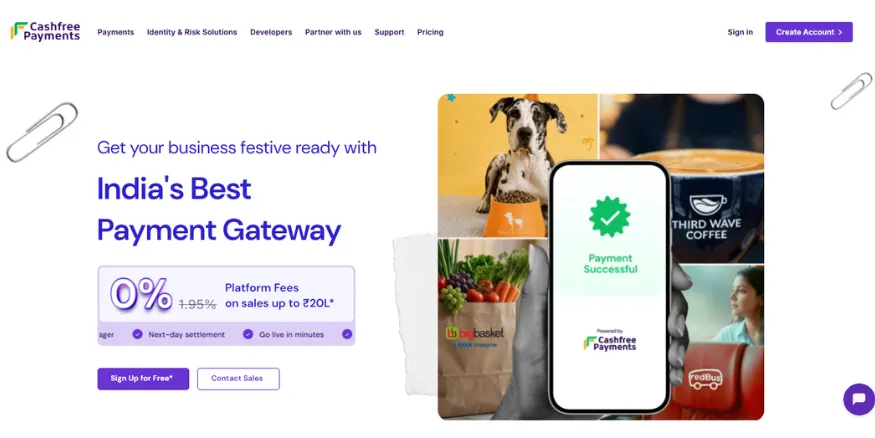 Cashfree Payment Gateway