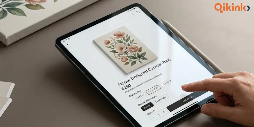 Create Product Listings and Sell Art Online Qikink