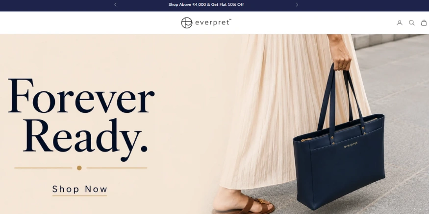 Everpret D2C brand India