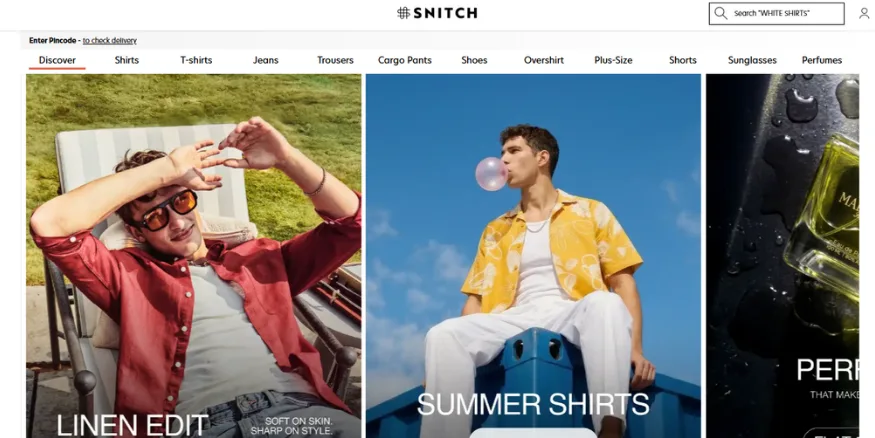 Snitch D2C brand India