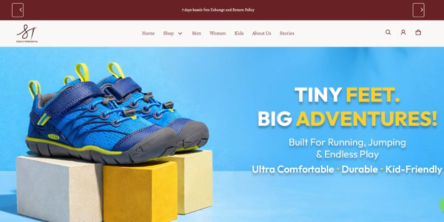Sole threads D2C brand India