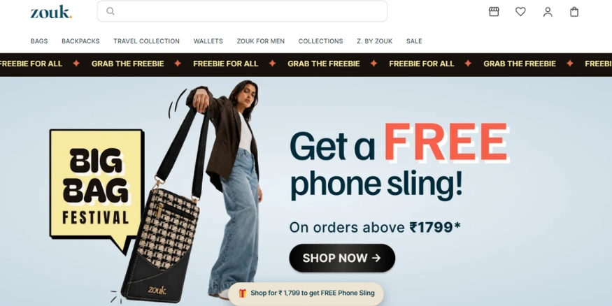 Zouk D2C brand India