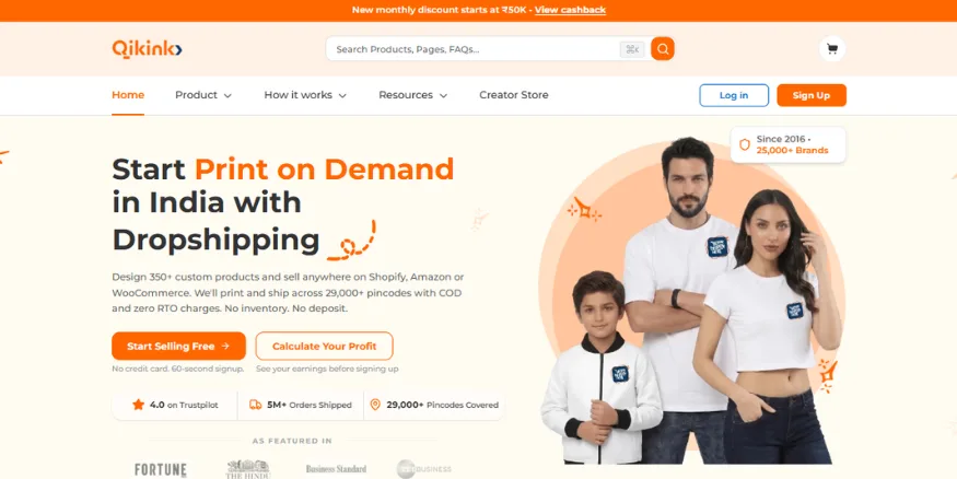 Qikink Dropshipping B2B