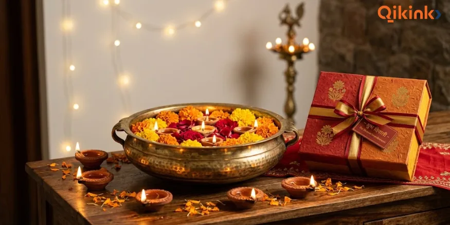 Diwali Gift Ideas for Family and Friends Decorative Diya or Brass Urli