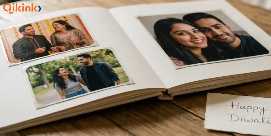 Diwali Gift Ideas for Family and Friends Memory Album or Photo Book