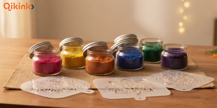 Diwali Gift Ideas for Family and Friends Rangoli Kit