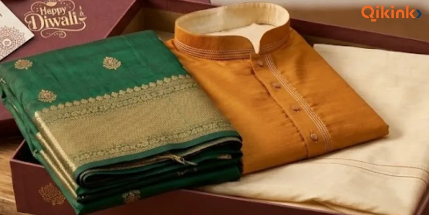 Diwali Gift Ideas for Family and Friends Festive Saree, Kurta Set or Ethnic Wear