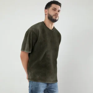 Acid Wash Oversized Classic T Shirt