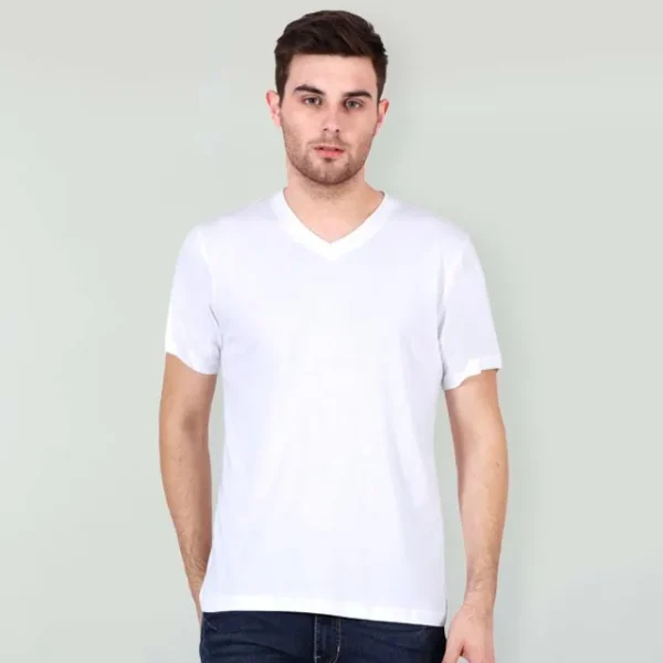 Qikink-Print-on-demand-V-neck-T-shirts