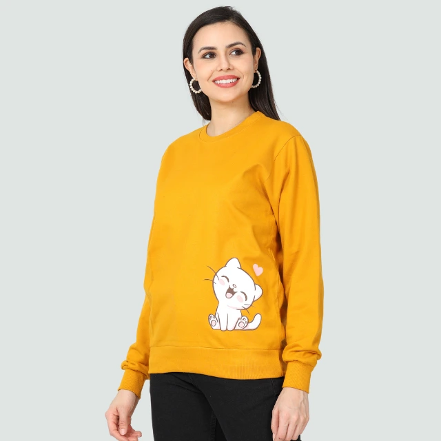 Women's-Printed-Sweatshirt