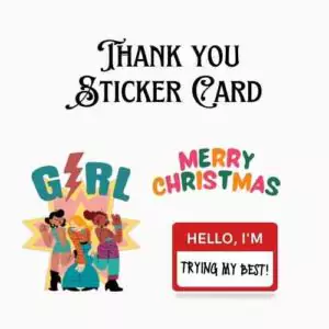 thank-you-sticker-card qikink