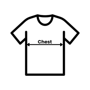 chest t-shirt measurement size chart