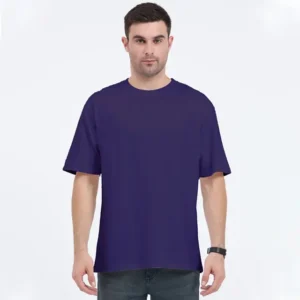 Purple oversized t-shirt