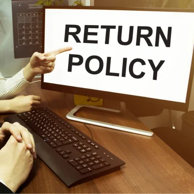 Create a return policy-qikink