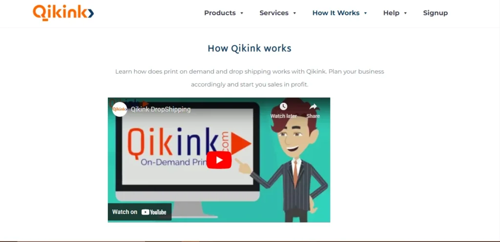 Qikink How its work