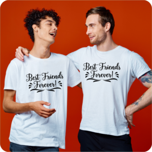 friends t-shirt qikink 