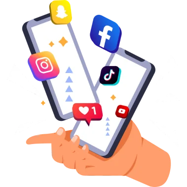 Social media platforms-qikink