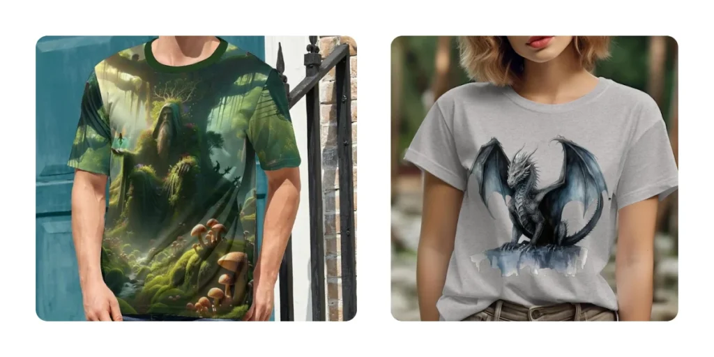 Fantasy t-shirt designs